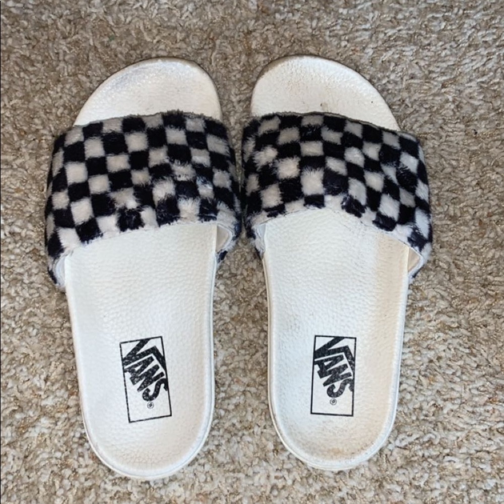 VANS Checkered Slides